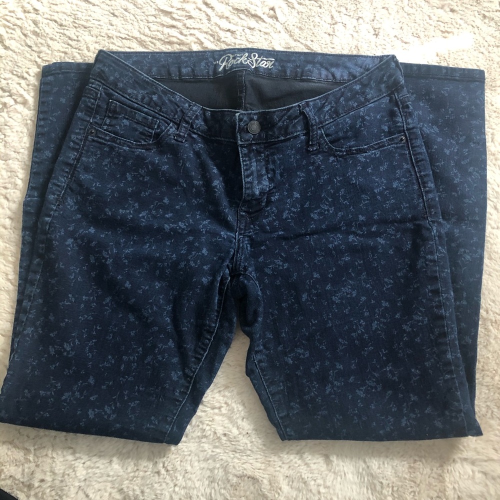 Old Navy Rockstar Printed Jeans